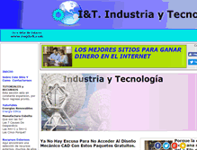 Tablet Screenshot of industriaytecnologia.com